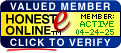 HONESTe Seal - Click to verify before you buy!